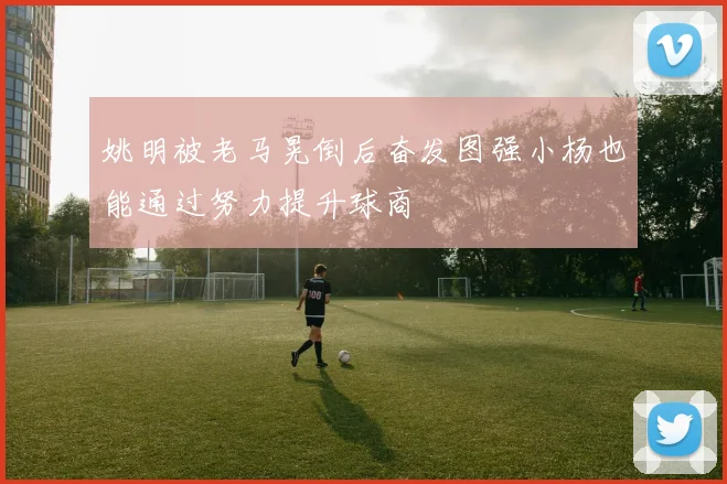 姚明被老马晃倒后奋发图强小杨也能通过努力提升球商